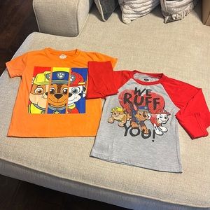 Toddler Boys Paw Patrol Shirt Bundle